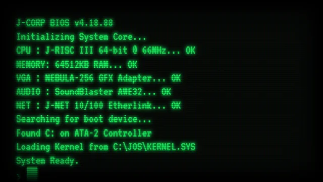 CRT Boot preview