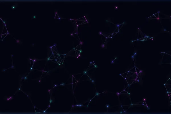 Neon Particle Network preview